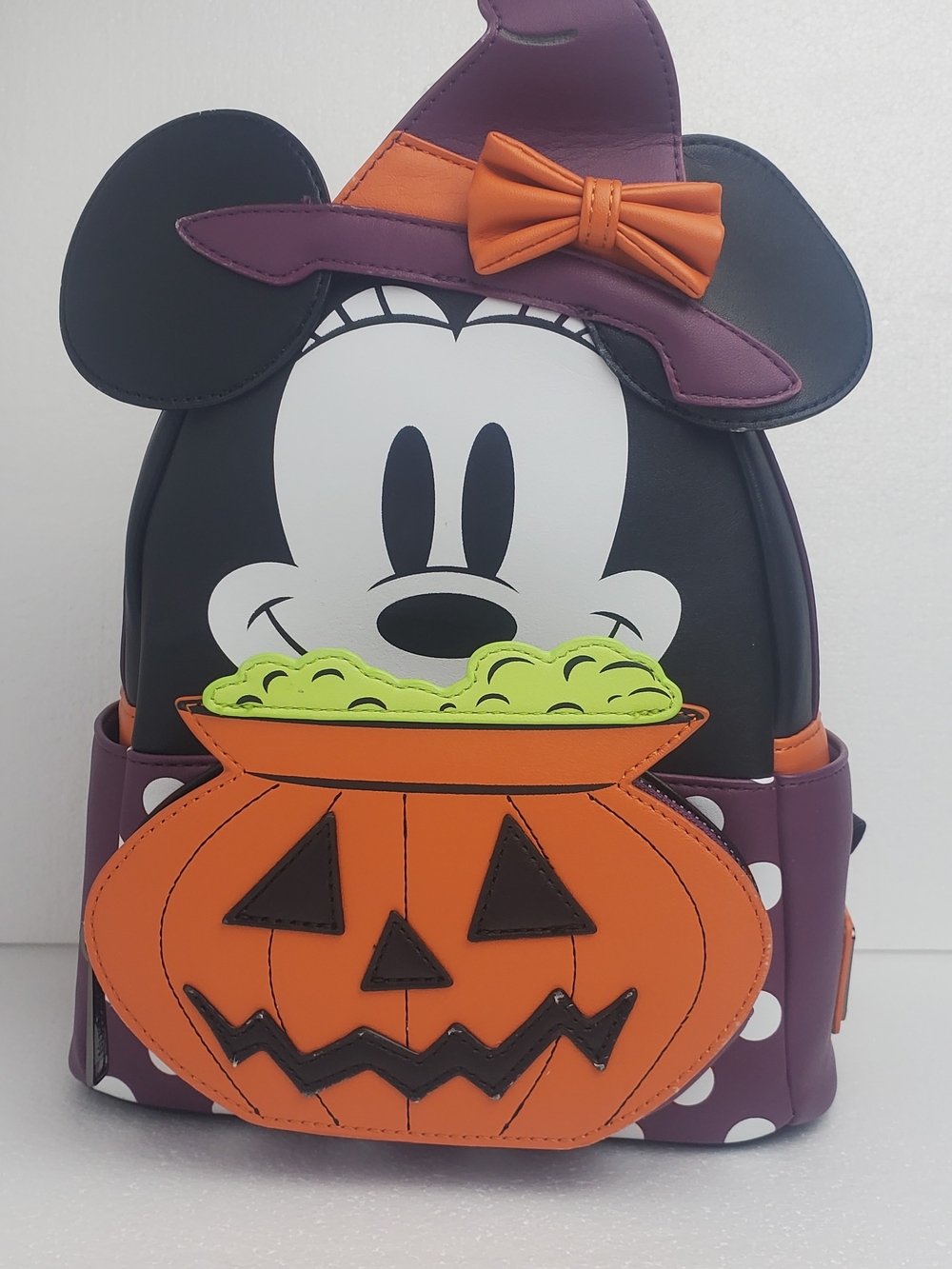 Loungefly x LASR Exclusive Disney Minnie Witch Cosplay Mini Backpack Limited